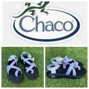 Chaco Women's Sandals - Black and Blue